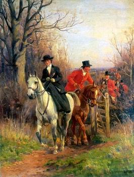 unknow artist Classical hunting fox, Equestrian and Beautiful Horses, 182. oil painting picture